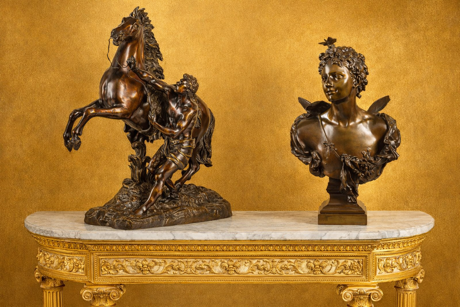 achat de sculptures bronze Versailles