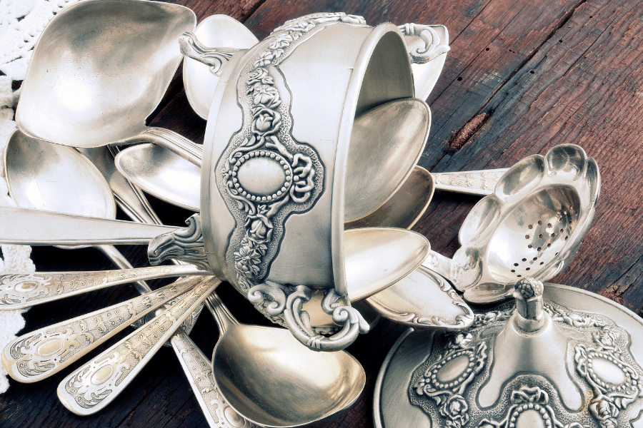 achat argenterie Versailles antiquités du chateau